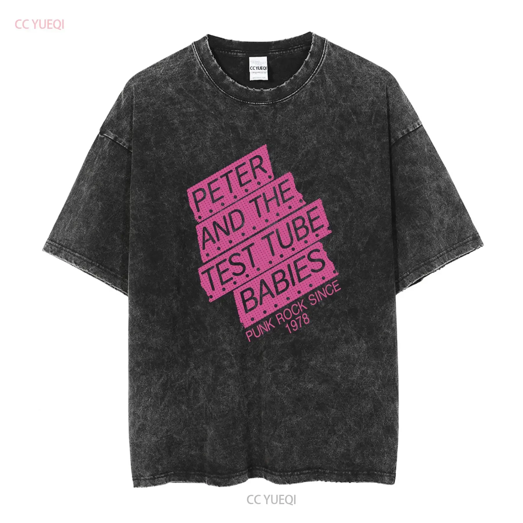 Vintage 90s Peter And The Test Tube Babies T Shirt XL Punk Rock Since 1978 long sleeves vintage Washed Stylish Breathable