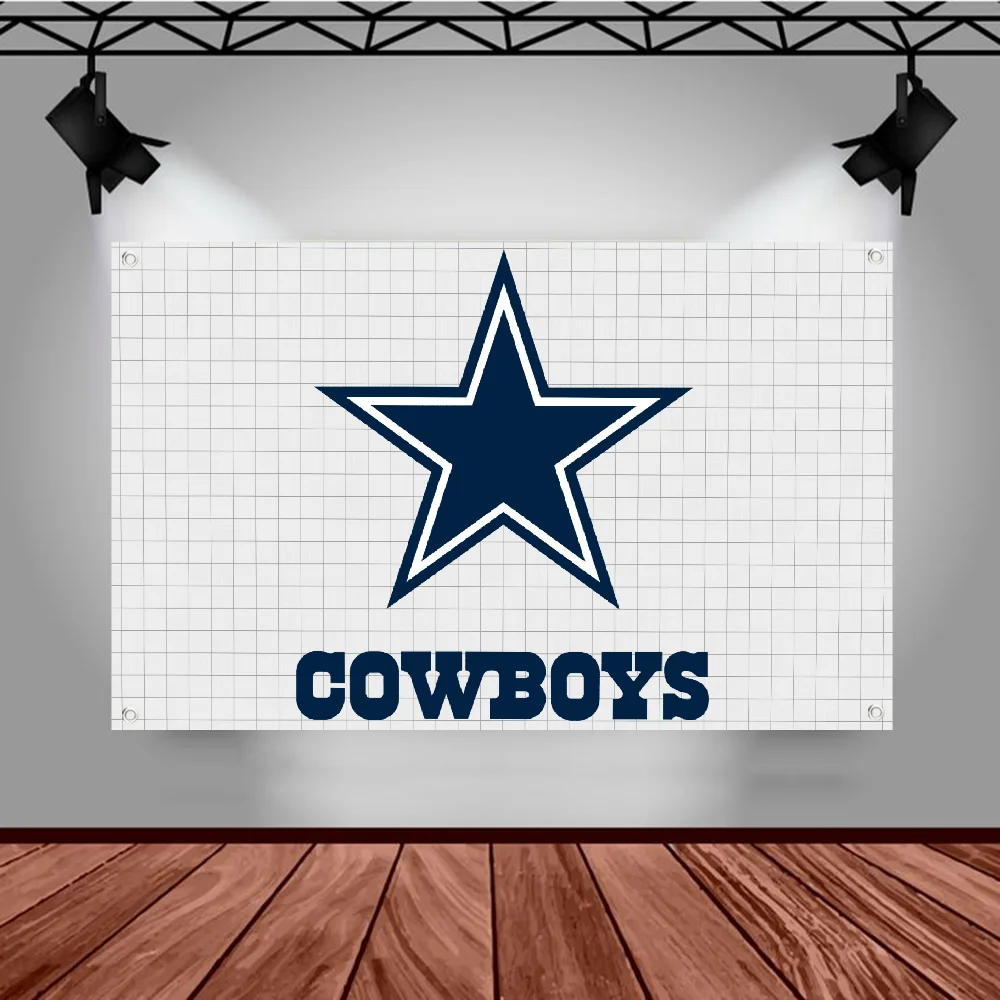 Outdoor Decor D-Dallas C-Cowboys  Flag Outdoor camping yard flag office gym wall dormitory decoration flag