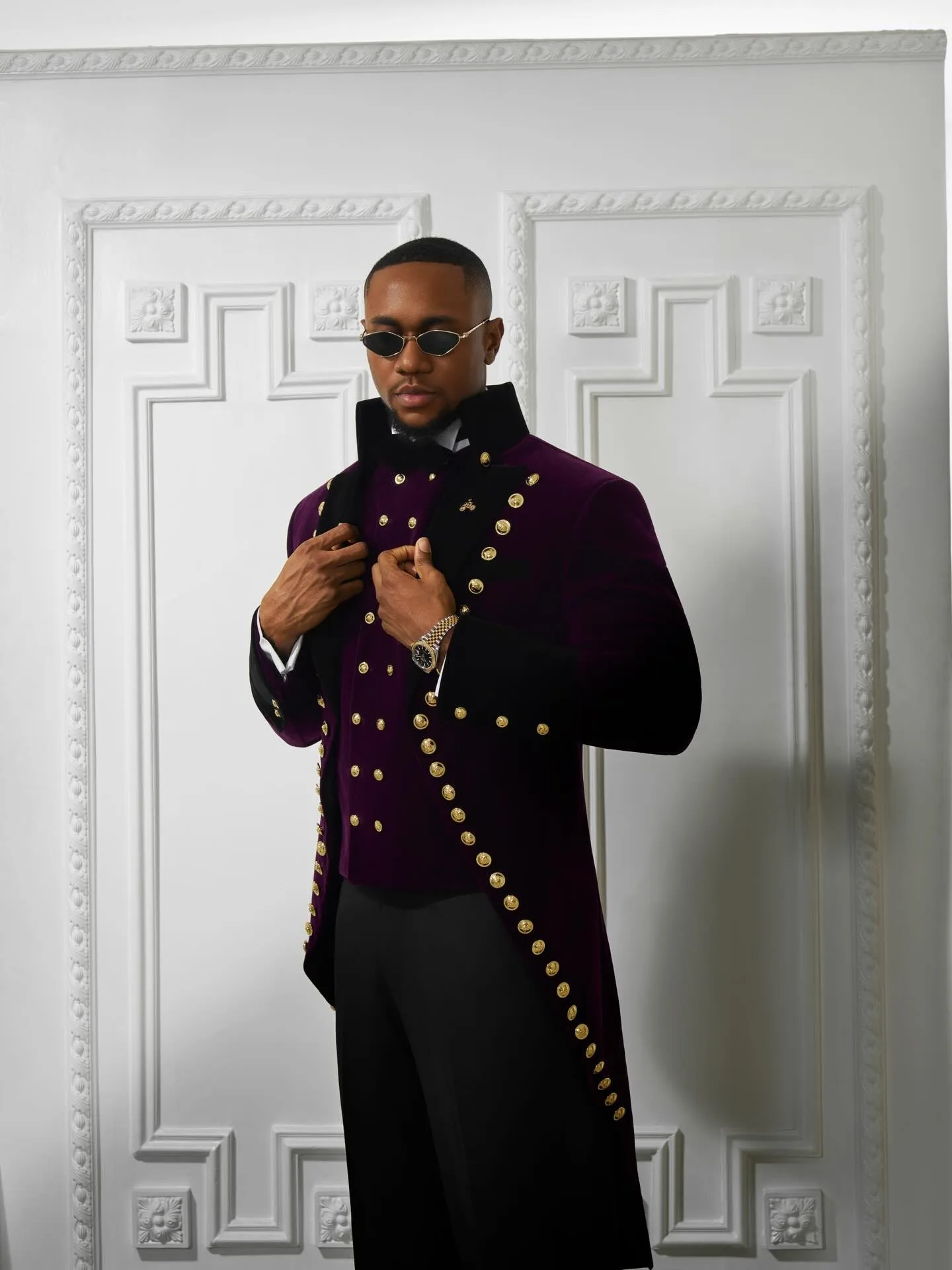 Winter Windproof Trench Coat Warm Thick Stand Collar Long Jacket Double Breasted Hunting Costumes Customized One Piece