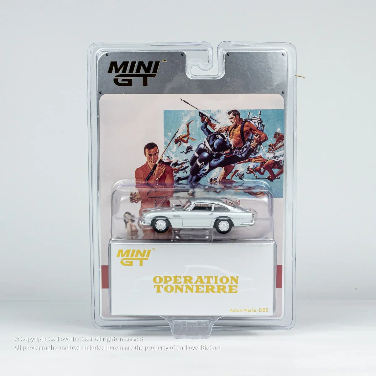 MINIGT 1/64 Aston Martin DB5 "Goldfinger" "Thunderball" Auto's Legering Motorvoertuig Diecast Metaal Model Kinderen Kerstcadeau Speelgoed voor Jongens