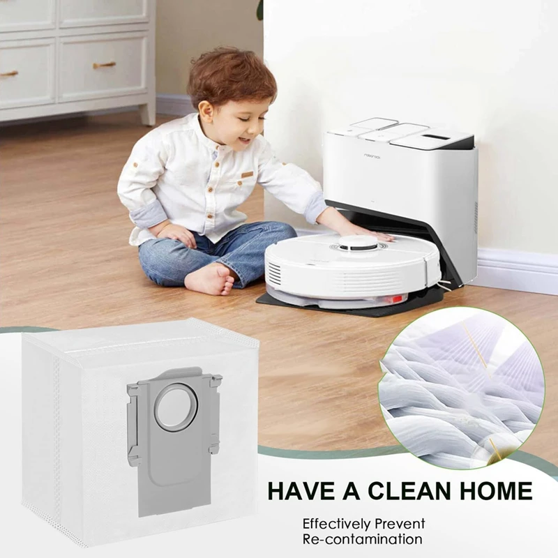 Für roborock s8 pro ultra roboter staubsauger hauptseite bürste hepa filter mop tuch staubbeutel ersatzteile zubehör