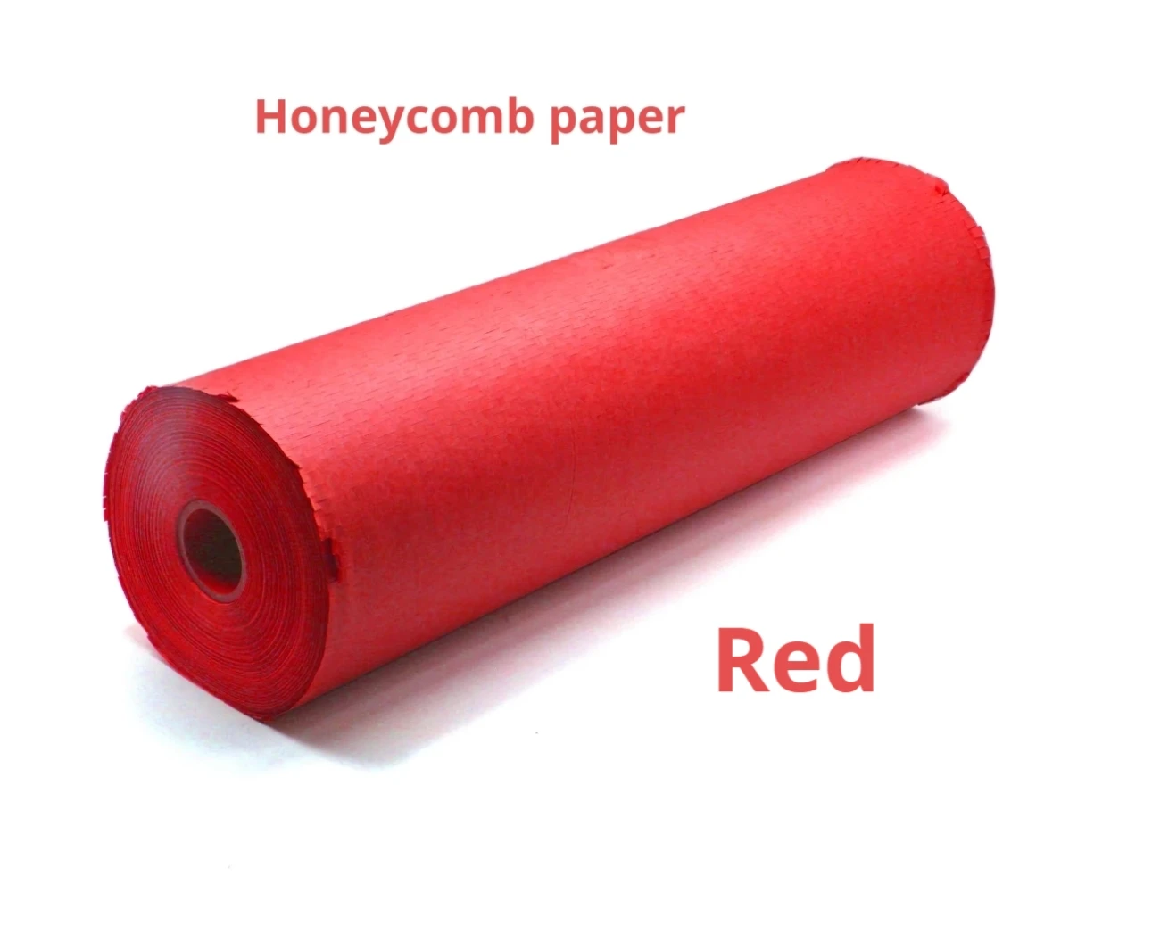 Three specifications Red Environmental Protection Honeycomb Paper Roll , Flower Wrapping Paper, Arts And Crafts, Gift Wrapping