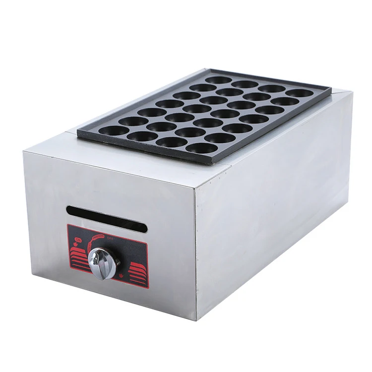 

28-hole electric/gas takoyaki grill pan, fish ball takoyaki cooking plate