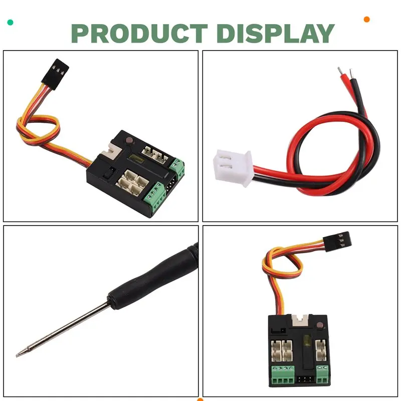 [Buy NEW】 LED Light Control Host Model KZQ-L03 Flash Strobe Module For 1/14 Tamiya RC For SCANIA 770S Volvo BENZ Truck Toy Parts