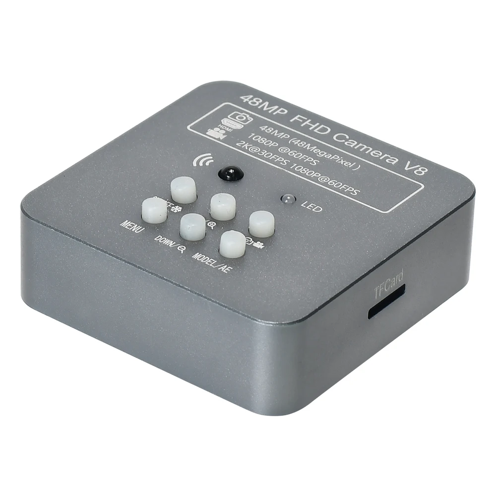 

High Definition Video Microscope 48 MP Industrial Camera for Machine Vision Camera Mobile Phone Maintenance Inspection