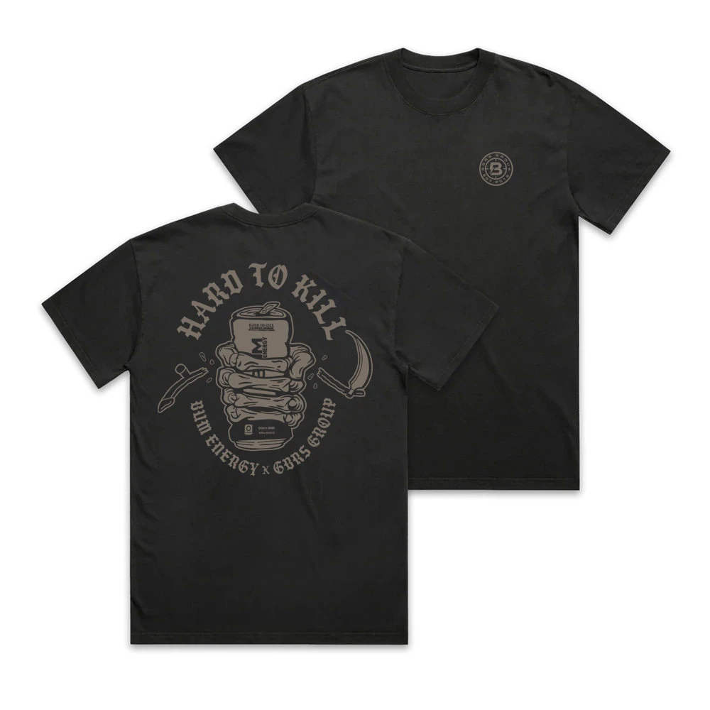 Hot Sale 2026 Hardman Club Summer New Products Fitness Theme Press-Open Can Round-neck Short-sleeved T-shirt