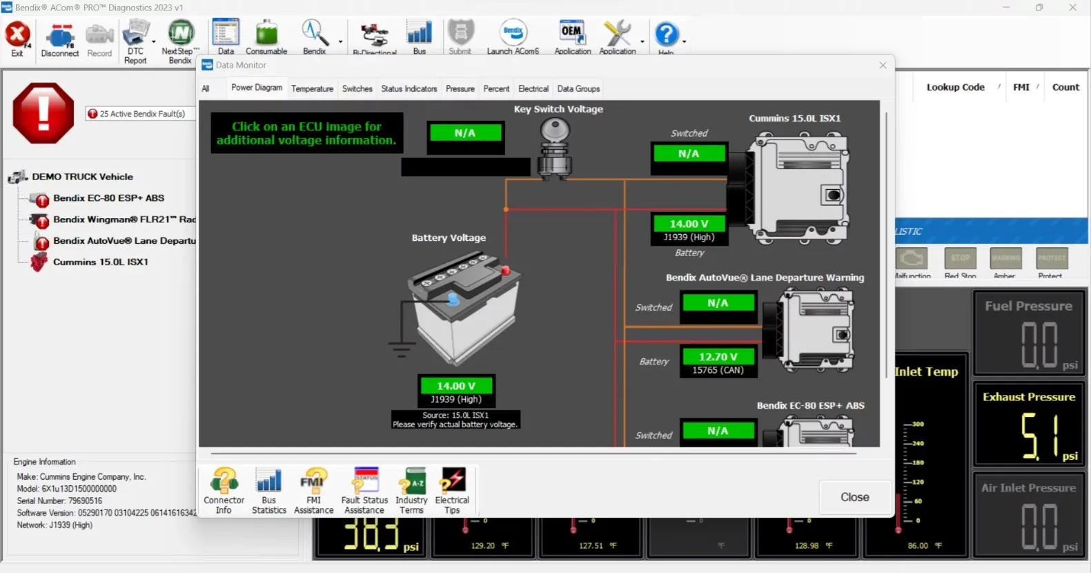 

2024 Bendix ACom Pro Diagnostics Software