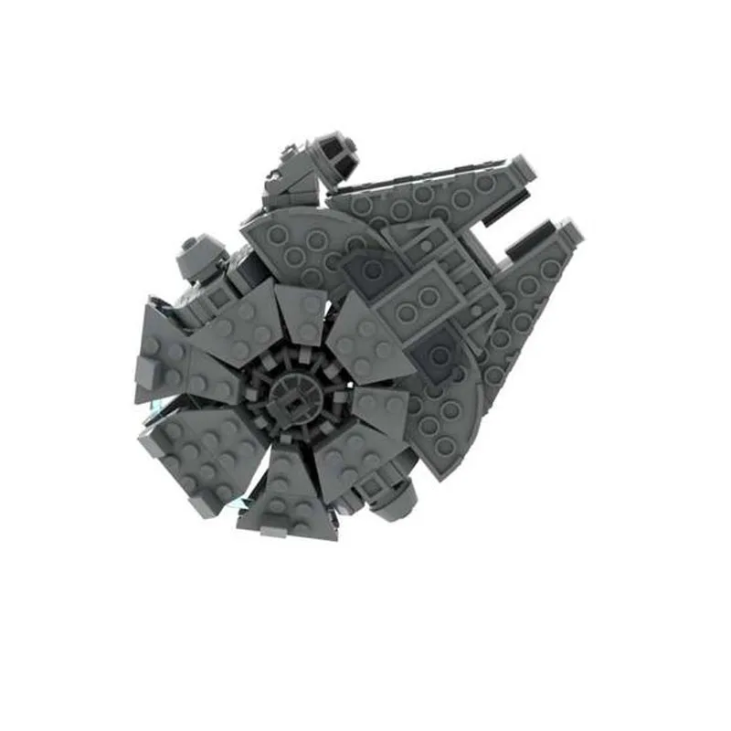 New MOC-41461 Assembly Mini Spaceship Compatible with Puzzle Puzzle Toy Decoration 282PCS Children's Birthday Christmas Toy Gift