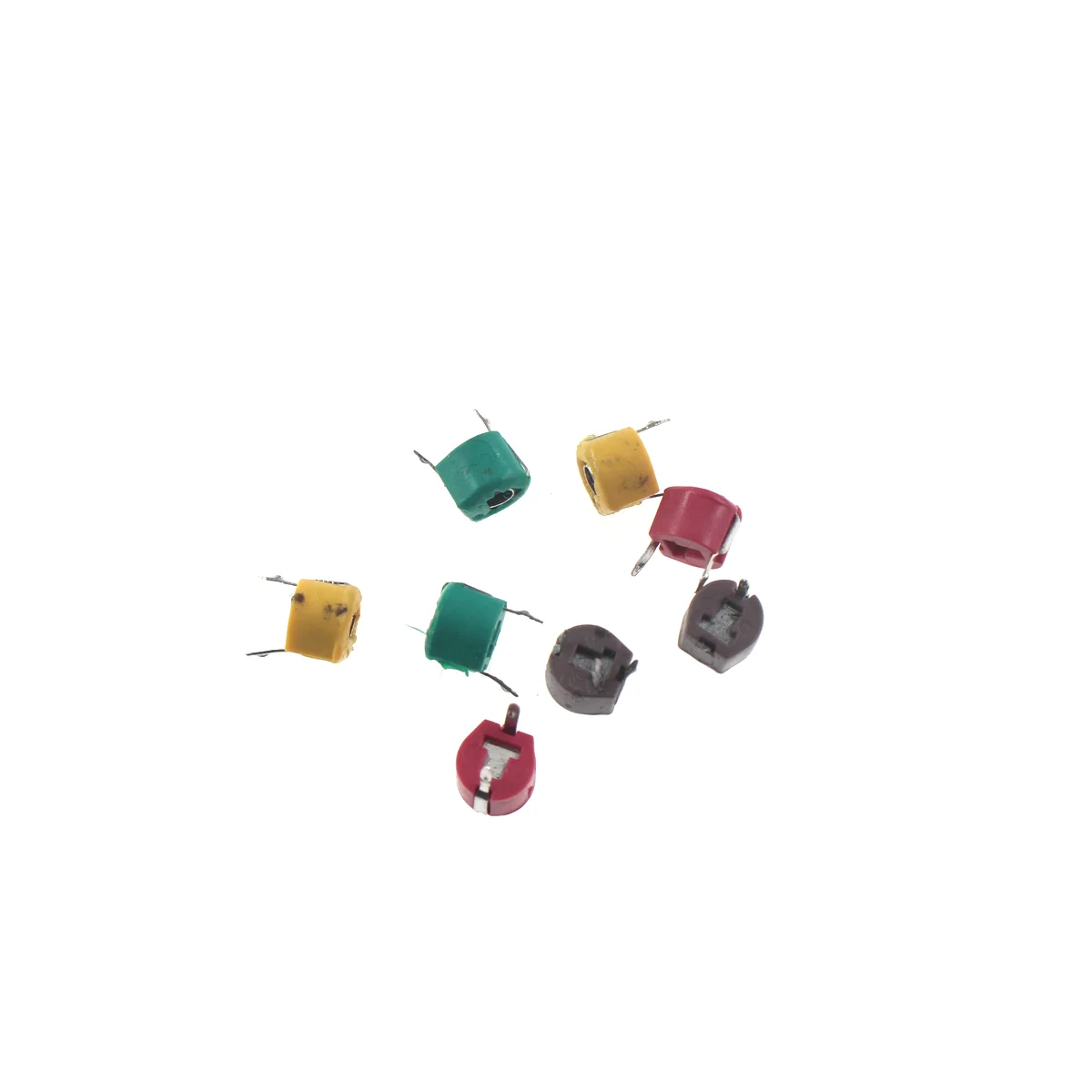 50pcs 5P 10P 20P 30P 40P 50P 60P 70P 120P adjustable capacitance trimmer variable capacitor plastic 6mm JML06-1-120P 20/30/40PF