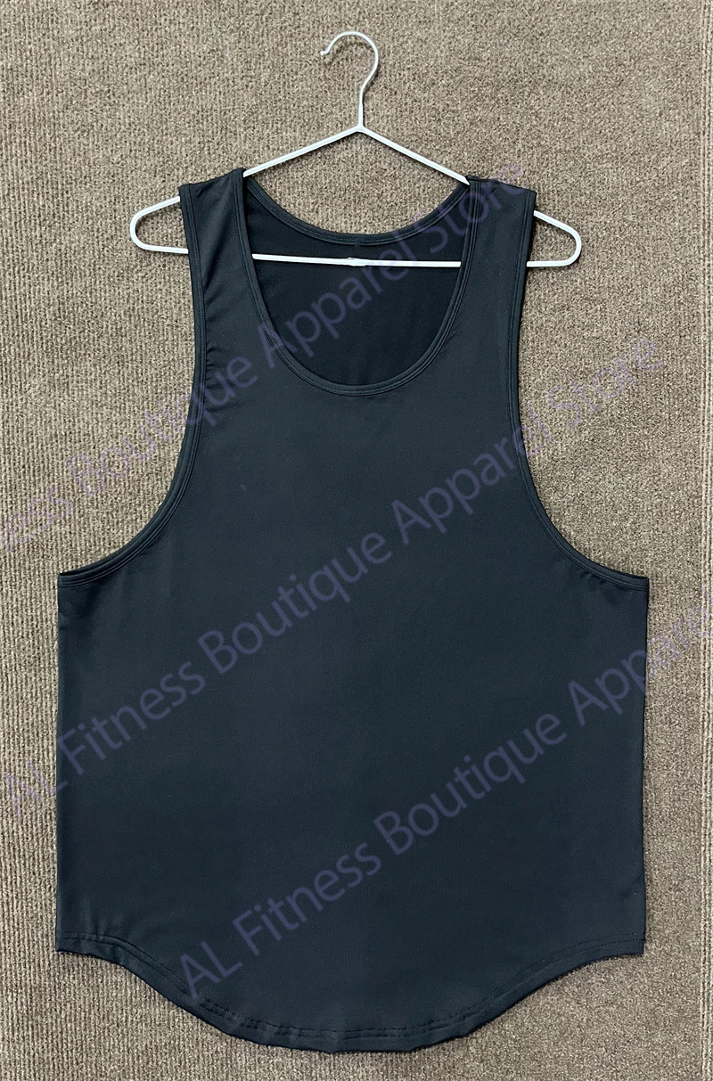 Custom Heren Vest Ademende Mouwloze Mode Vest Gym Fitness Heren Vest