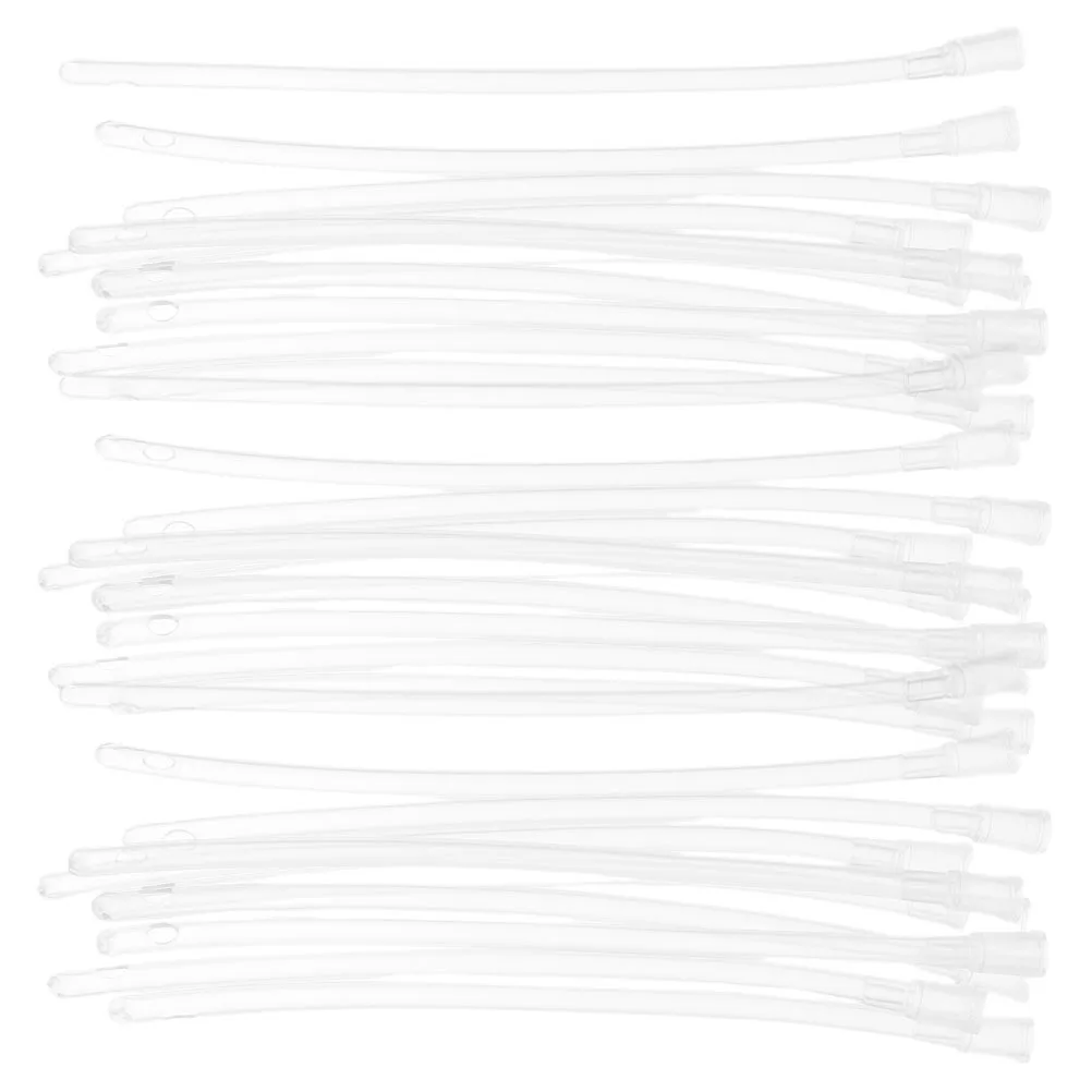 

100pcs Baby Bird Feeding Tube Replacement Tips Transparent For Parrot Hand Feeding Tool Small Birds Budgie Rearing Pet Feeder