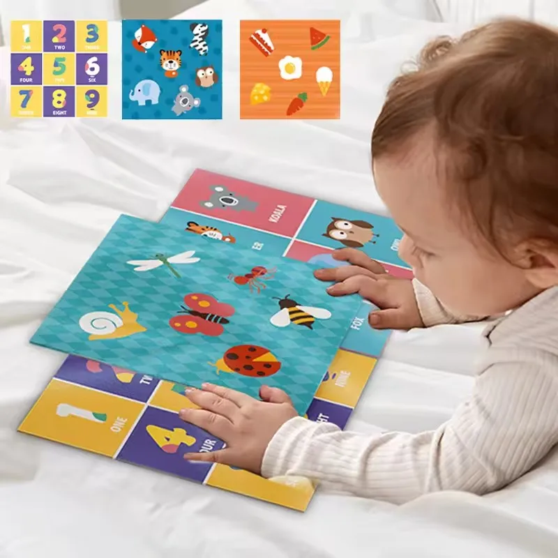 Nieuwe baby's en peuters 0-1 jaar oud Tissue Box Toy Baby Pompen Muziek Pasgeboren papier Vroeg onderwijs Creatief speelgoed