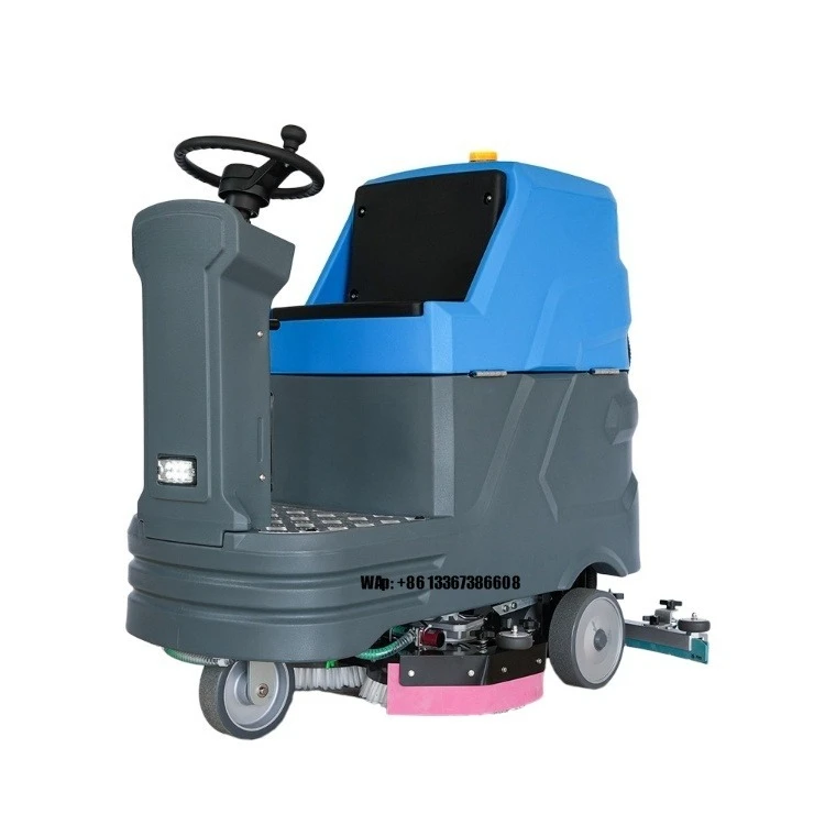 

High Power Automatic Ride on Electric Floor Scrubber Machine for Commercial