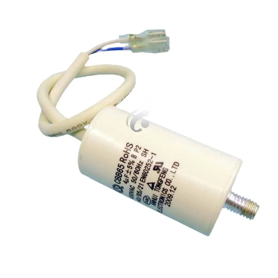 new for Refrigerator Compressor Capacitor 4UF CBB65 refrigerator compressor starting capacitor