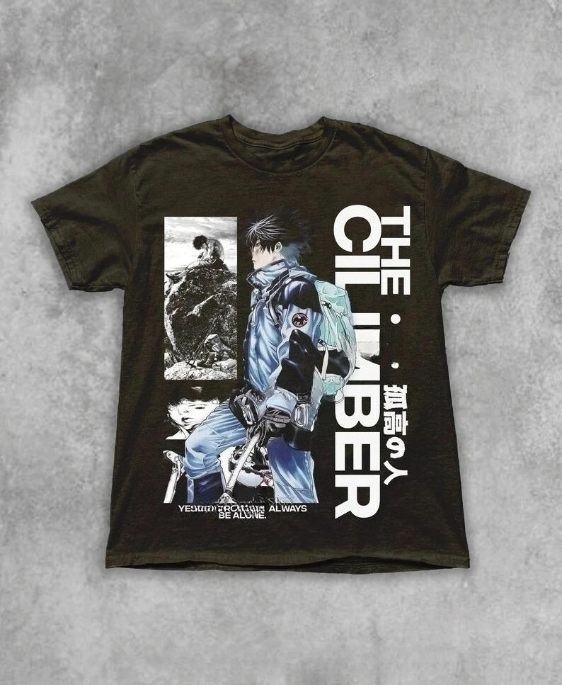 Camiseta The Climber, producto estrella, nuevo modelo, ropa con personalidad, unisex, extragrande, adecuada para todas las estaciones, producto estrella de alta calidad