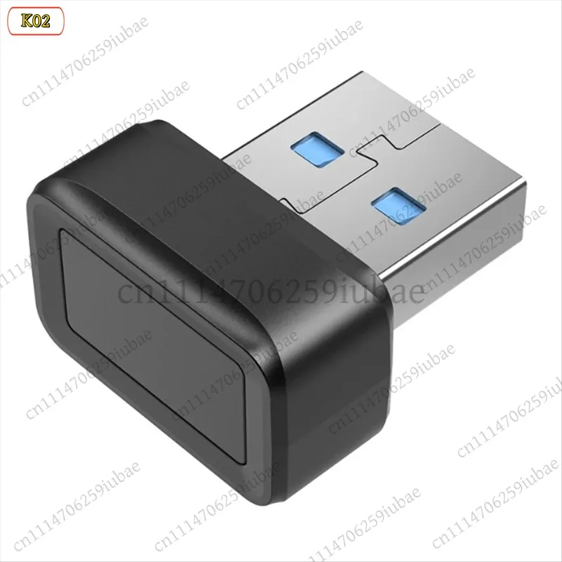 USB Fingerprint Reader U2F Biometric Scanner Anti-Spoofing Mini Security Key Dongle Authentication