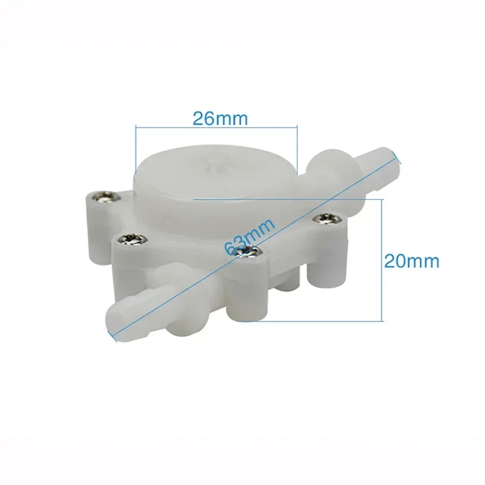 DC 5V 0.15-1.5L/min 6MM Turbines Flow Meter For Drinking Machine Water Hose Barb End Hall Water Flow Sensor USN-HS06PA-1