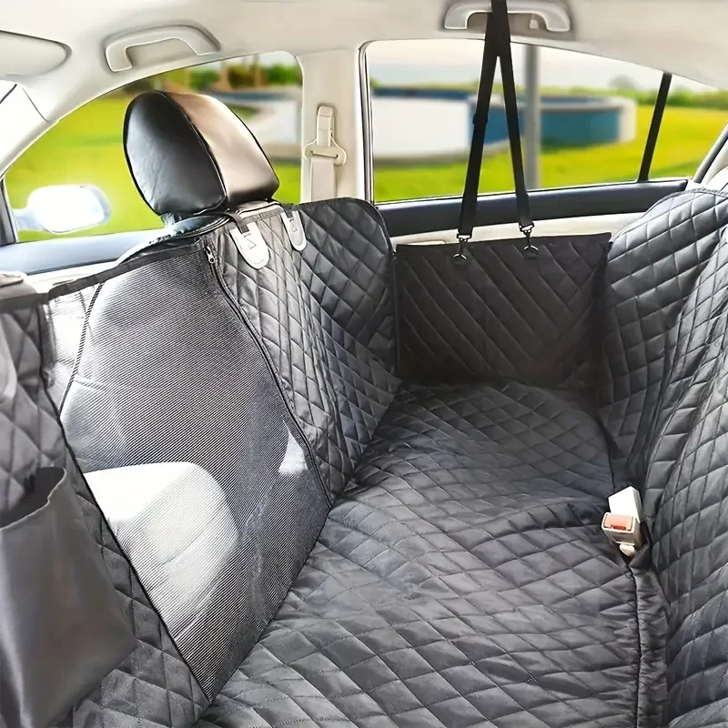 Waterproof Car Seat Cover with Mesh Window