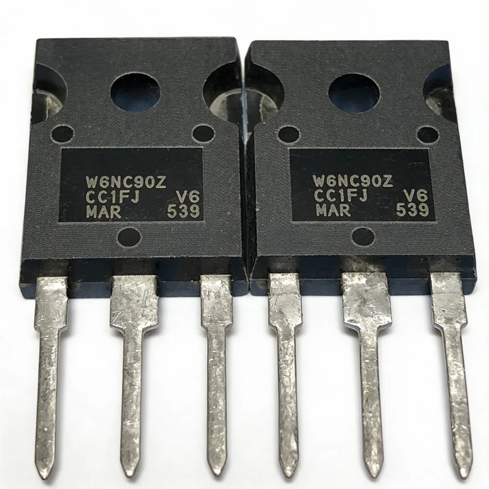 5PCS W6NC90Z STW6NC90Z 900V 6A CS20N65 650V 20A 2SK3550 K3550 900V 10A BDW83C 100V 15A JFAM50N50C 50A 500V IRFS250 200V 21.3A