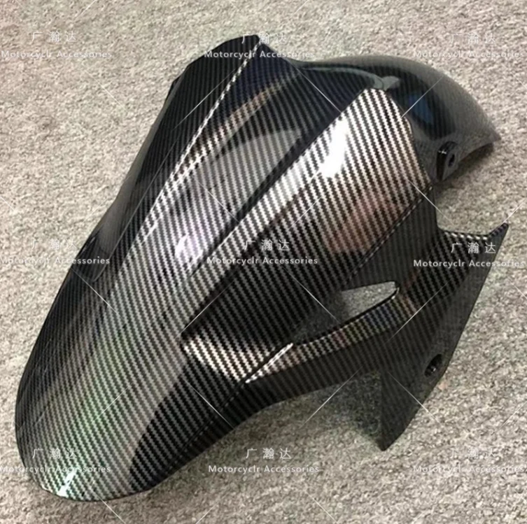 Carbon fiber paint is applicable to front tire fender cowling parts of Kawasaki NINJA 400 Z400 EX400 2018-2021 NINJA400