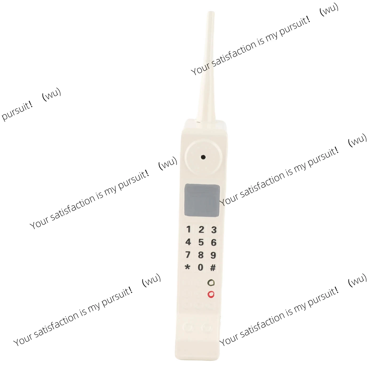 Retro Cellphone Model Ornament Iron Old Fashioned Vintage Simulation Cellular Phone Statue for Photographic Props Desk Decor