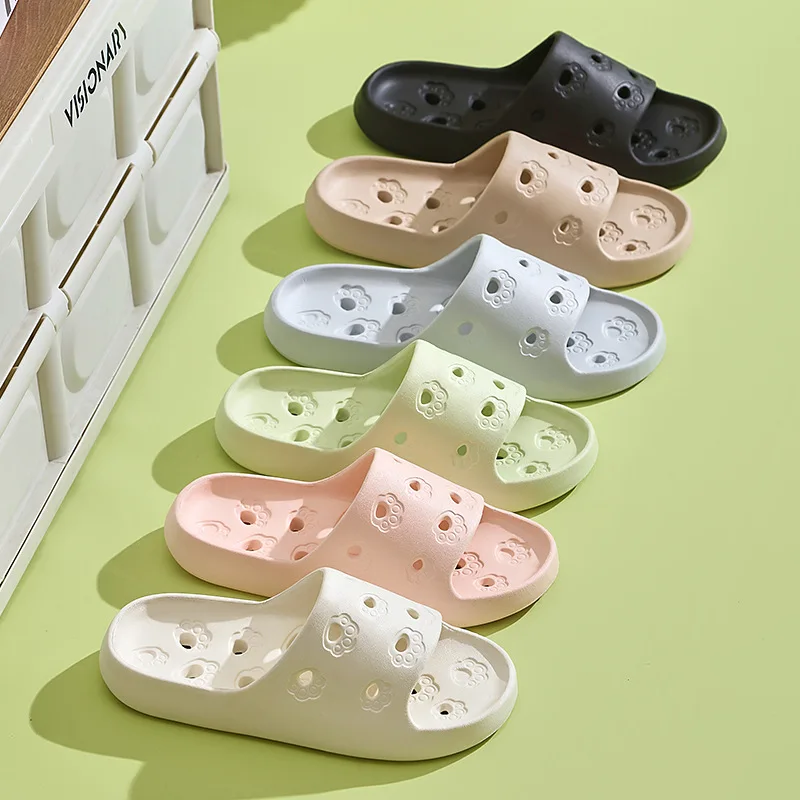 

Дышащие полые шлепанцы из легкого ЭВА для дома, мягкие, как ходьба по облакам