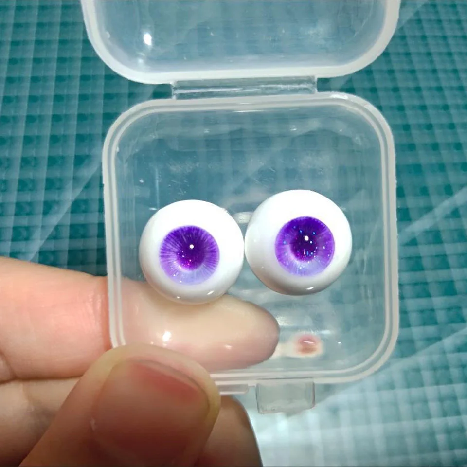 

10/12/14/16/18mm Doll Eyes for 1/3 1/4 1/6 Bjd Doll Plaster Eyeball Human Realistic Dress Up Diy Girl Toys Kid Doll Accessories