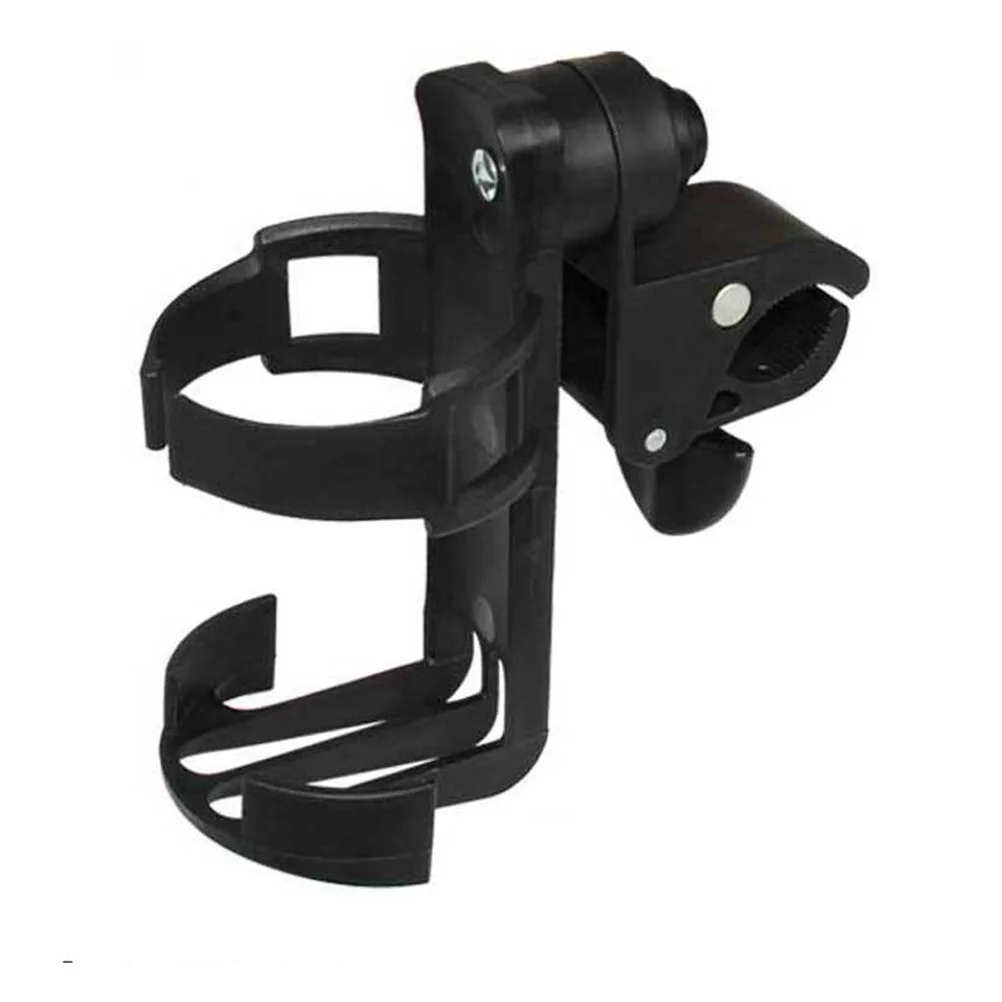 Universal Rotatable Baby Stroller Cup Holder Rack Durable Lightweight Portable Drink Organizer for Pram Bike Bicycle Secure Lock