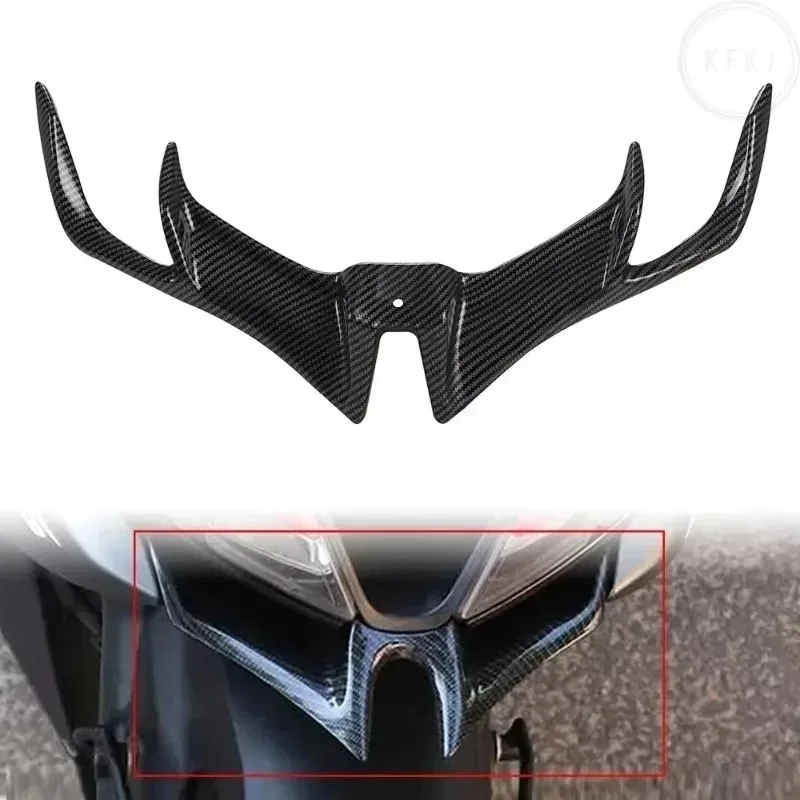 Hot Popular 1pcs Motorcycle Front Fairing Winglet Wing Cover Tr for R15 V3 2017-2020 Shark Fin Beak Motorbike Accessories ABS