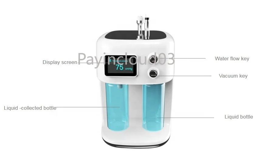 

portable diamond peel/microdermabrasion machine parts/dimond crystal dermabrasion machine