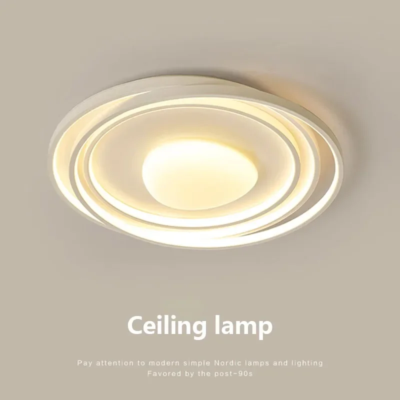 Modern LED Ceiling Lamps Chandelier Creative Modeling Ceiling Light Living Room Bedroom Simple Round Home Decor Indoor Lighting