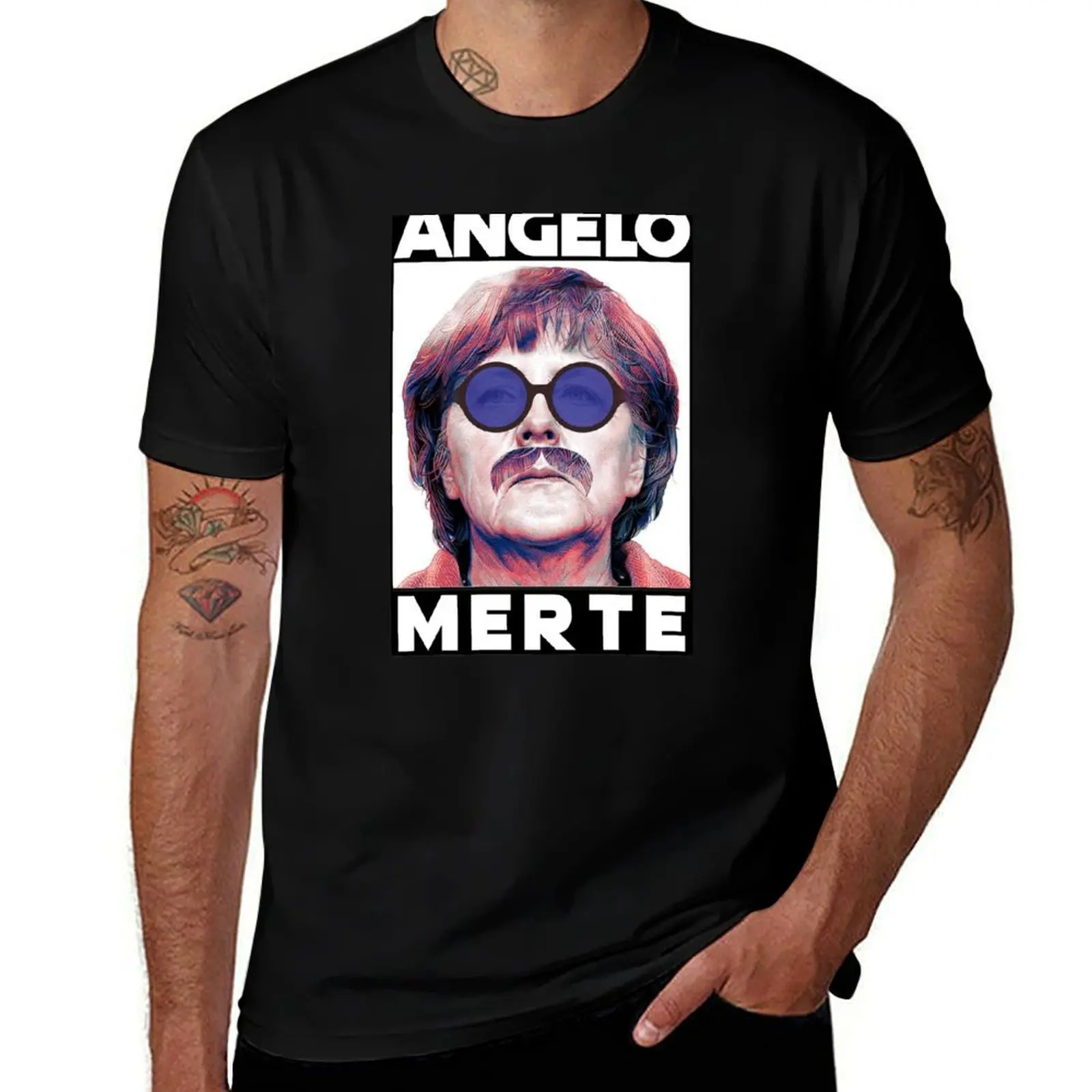 Angelo Merte T-Shirt Casual Lightweight Short Sleeve Top T-Shirt