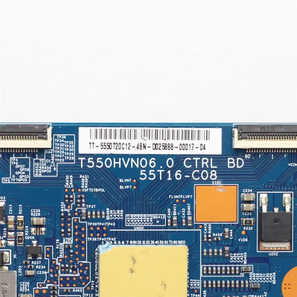 T550HVN06.0 CTRL BD 55T16-C08 للتلفزيون المنتج الأصلي T-con Board T550HVN06.0 55T16-C08 بطاقة التلفزيون العالمية #2