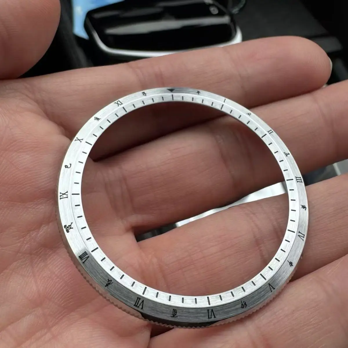 

новый Механический безель из нержавеющей стали для часов Xiaomi S3-s4 Universal + римская шкала