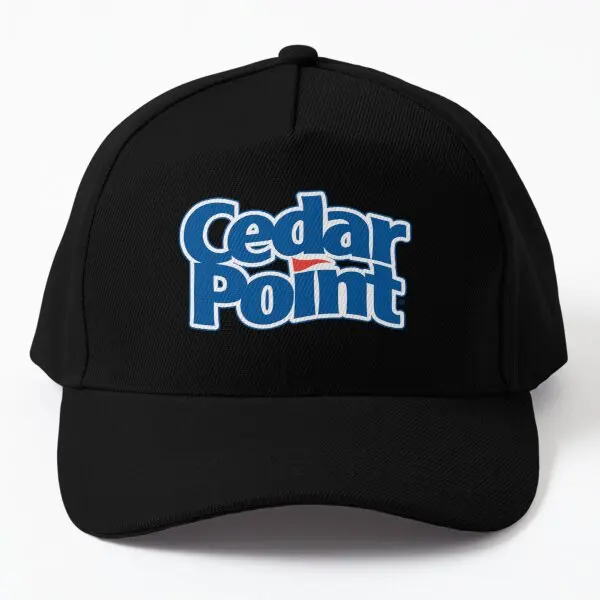 Cedar Point  Baseball Cap Hat Black Bonnet  Sun Printed Hip Hop Solid Color Czapka Boys Snapback Fish Casquette Spring  Sport