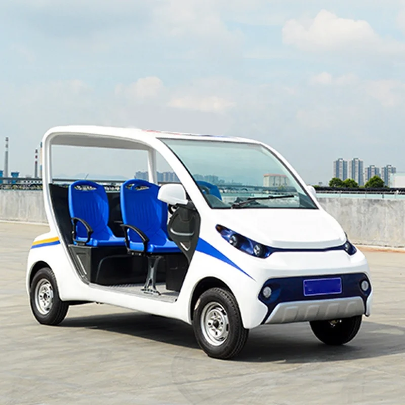 School Vogue Classic Electric Vehicle Security Auto 48V 72V Electric Car Electric Security Patrol Car
