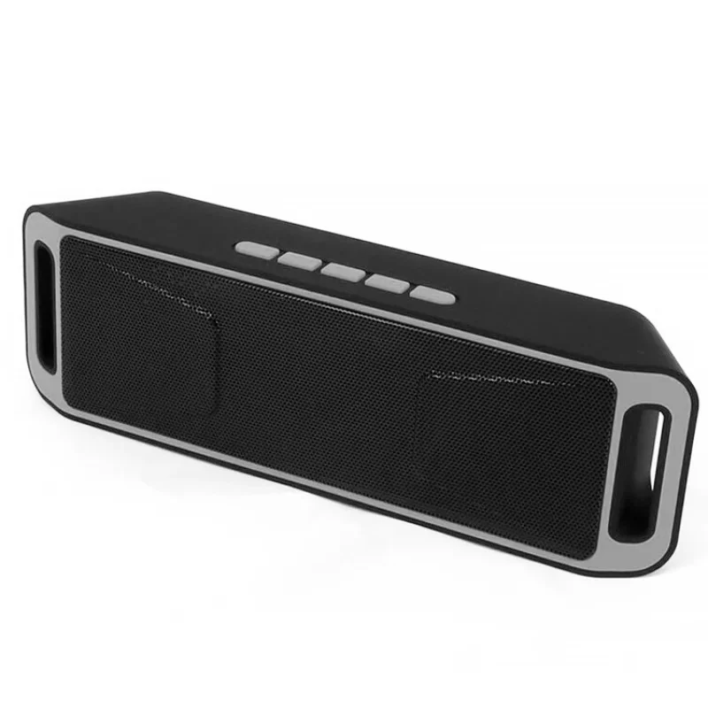 Wireless Audio BT Speaker Amplifier Stereo Subwoofer Portable Speaker TF USB FM Radio Built-in Mic Dual Bass Bluetooth Speaker