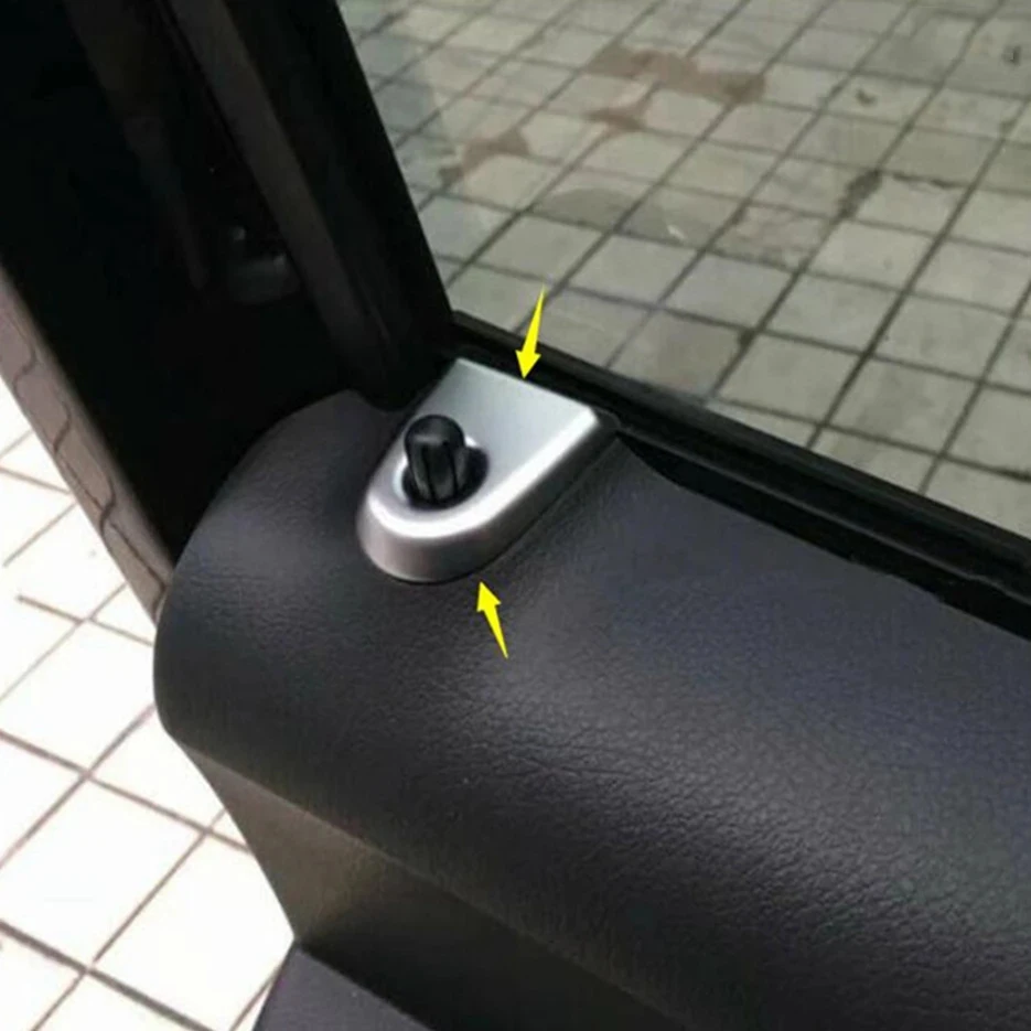 Inner Door Lock Pin Decor Cover Trim Fit For Mercedes-Benz VITO Viano V Class Valente Metris 2014 - 2021 Car Accessories