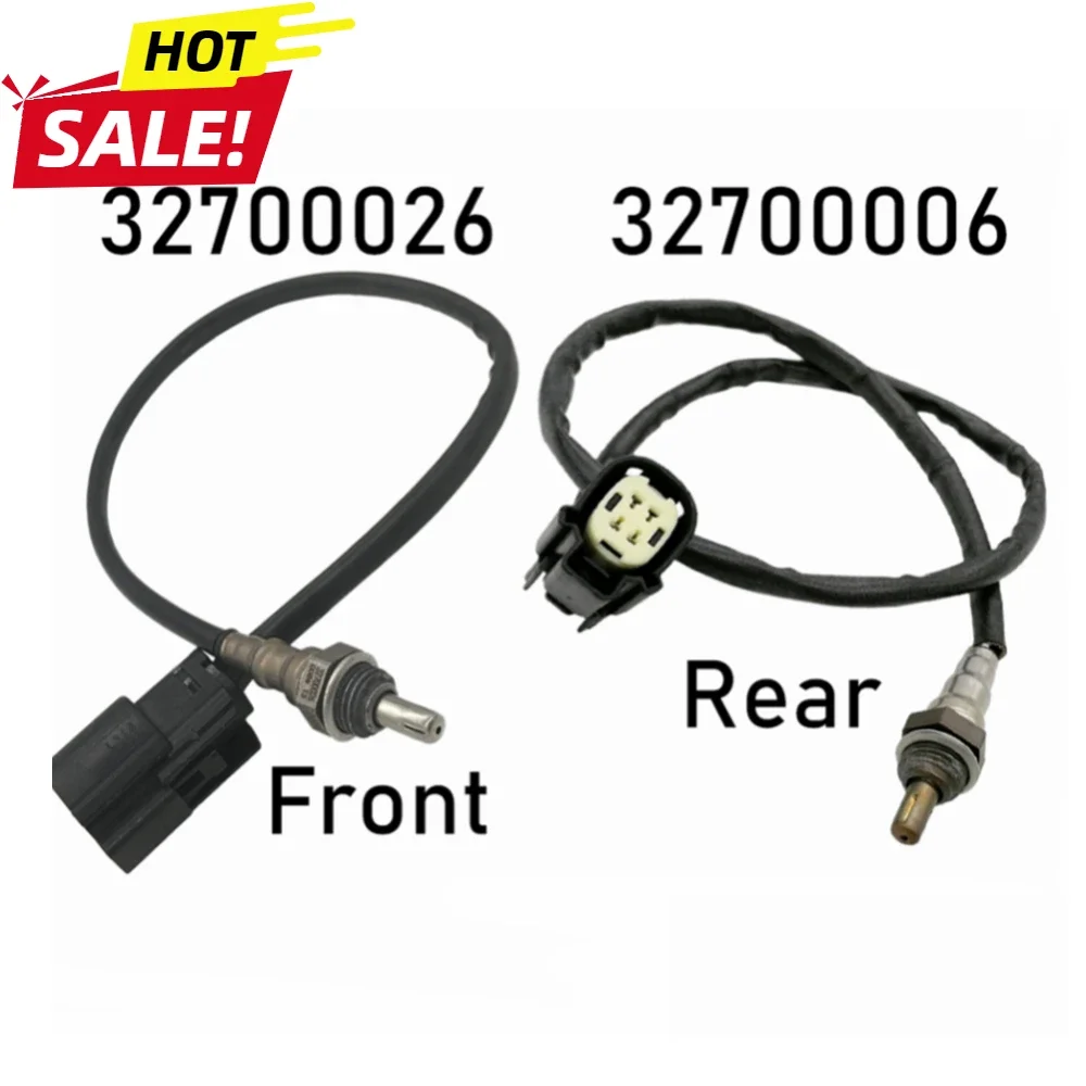 2pcs 32700006 32700026 Front & Rear Oxygen Sensor For Harley Davidson Sportster 883 1200 Seventy Two Forty Eight 14-18