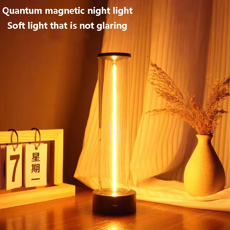 New Magnetic Suction Lamp With Three Brightness Levels, LED Ambient Light, And Adjustable Indoor Portable Magnetic Suction Lamp