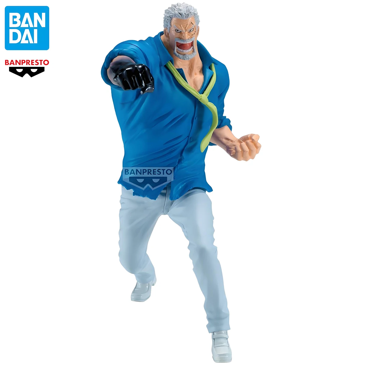 

In Stock Original Bandai Banpresto ONE PIECE BATTLE RECORD COLLECTION MONKEY D GARP PVC 15cm Anime Character Model Toys Gifts