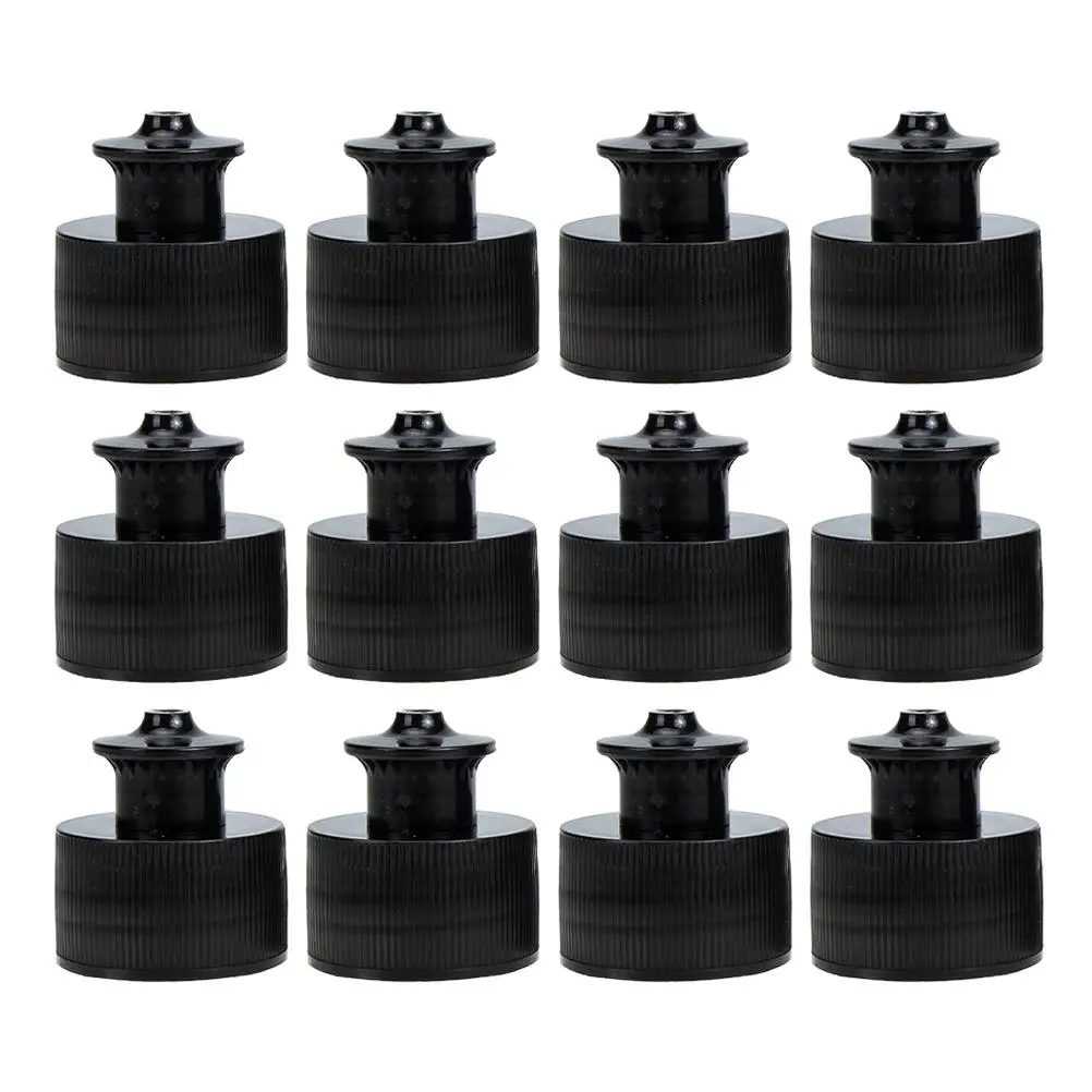 

Reusable Sports Bottle Lid Push Pull Caps Leak Proof Water Tops Plastic Accessories for Bottle Kitchen Bar Items