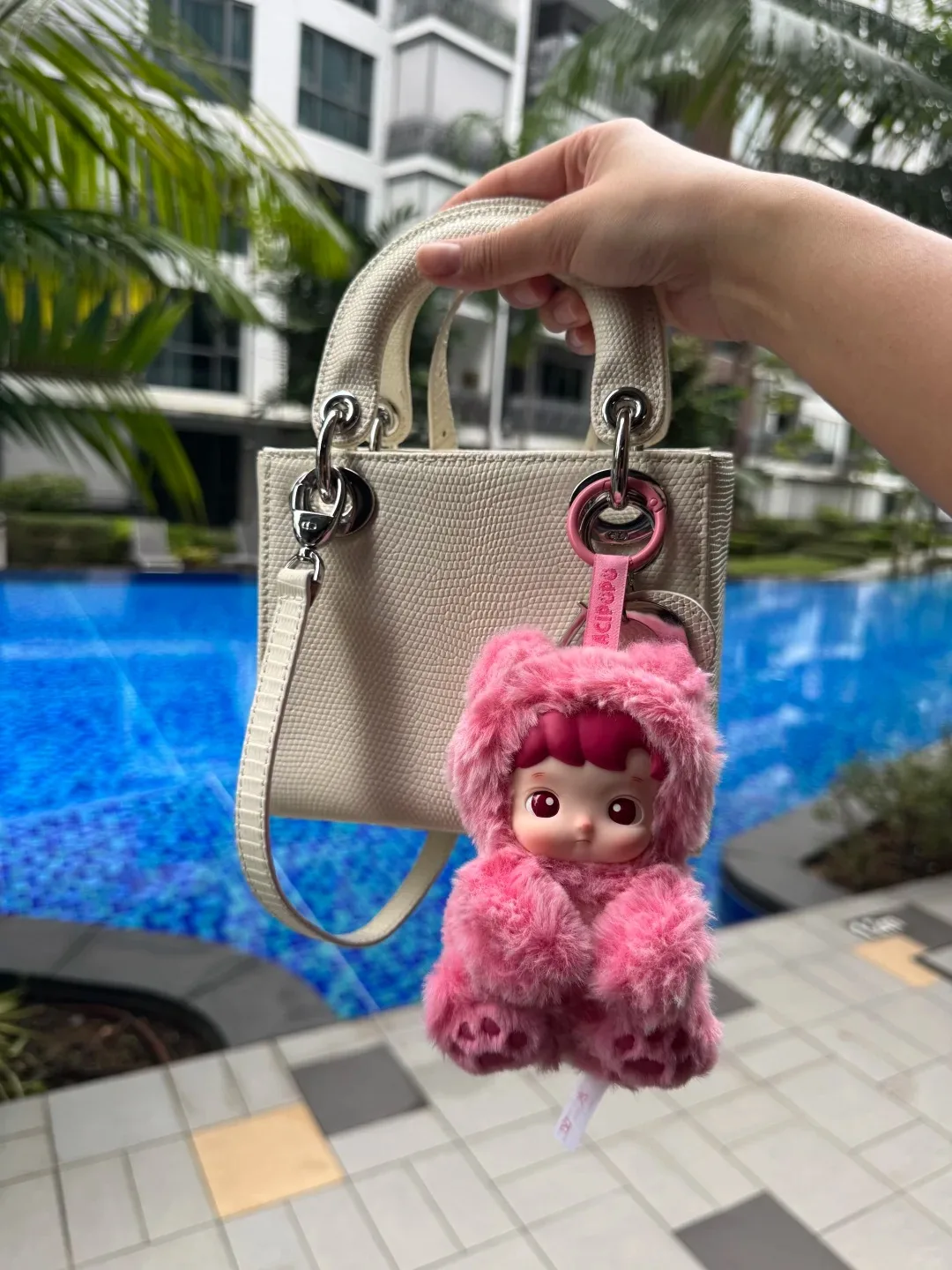 Genuine POPMART HACIPUPU Bear Gummy Candy Series Vinyl Plush Decoration Blind Box Action Figure Heartbeat Collection Toy Gift