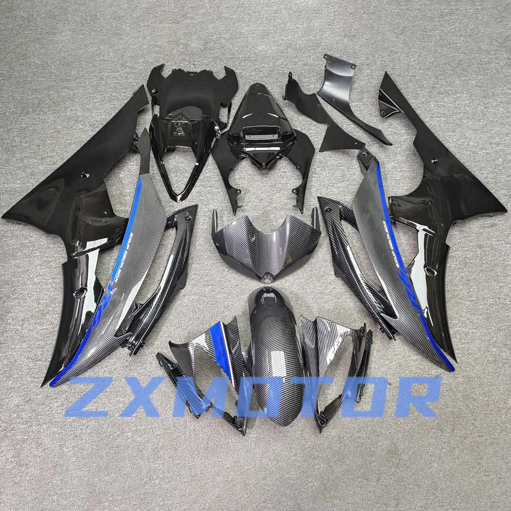 Fit for YAMAHA R6 2008 2009 2010 2011 2012 2013 2014 2015 2016 Fairing Set YZF R6 Carbon Fibre Motorcycle Parts Kit Fairings