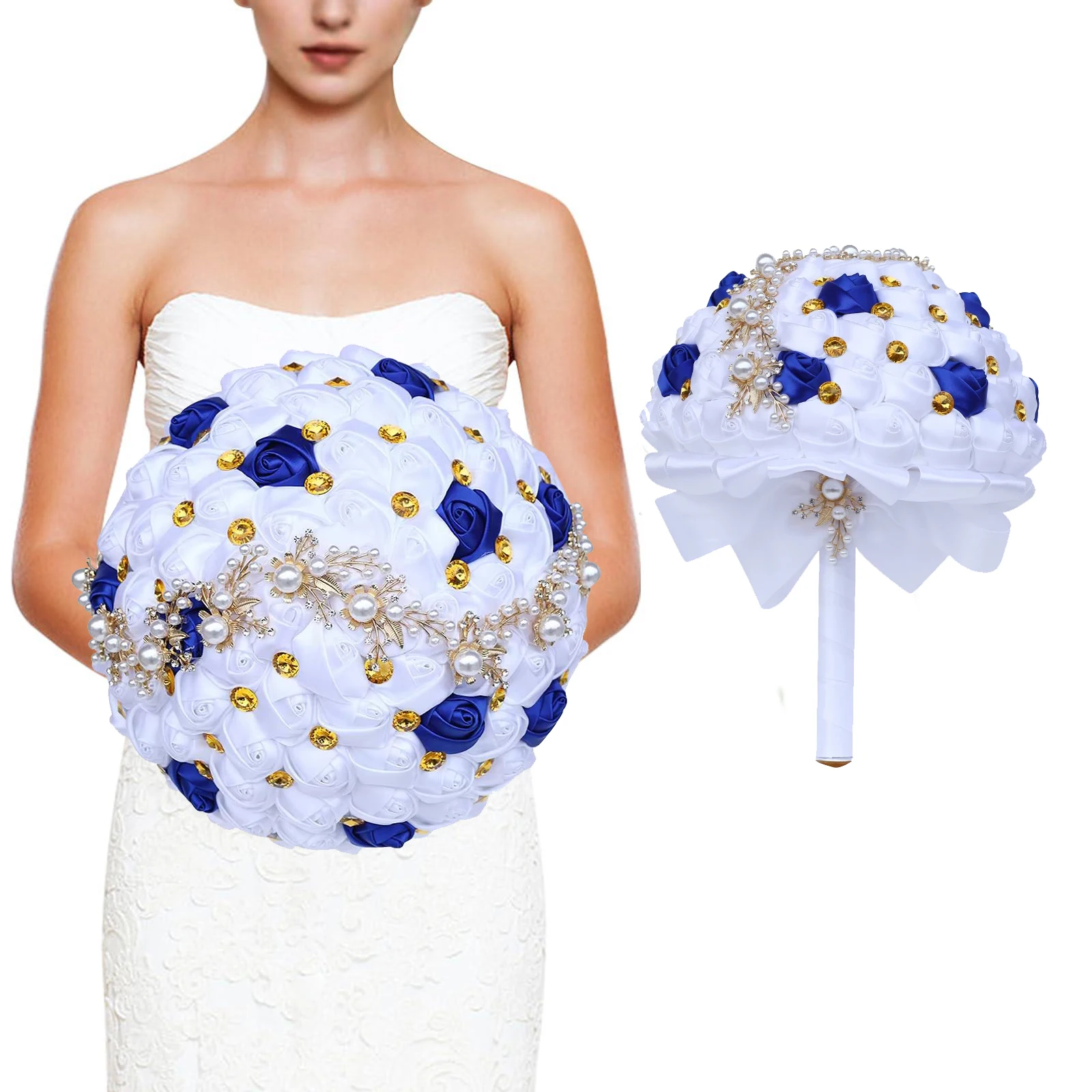 White And Royal Wed… - image