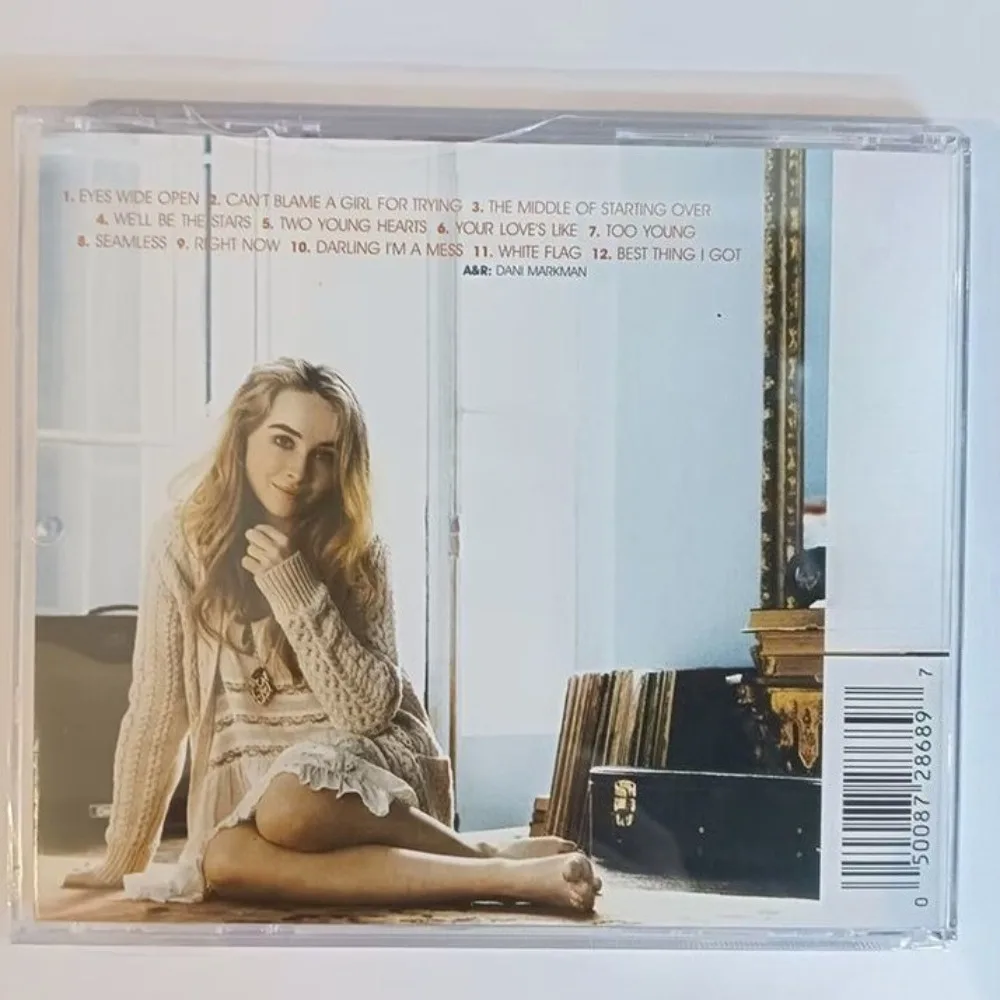 Sabrina Carpenter Eyes Wide Open Album CD Western Pop Vocal Music Collection