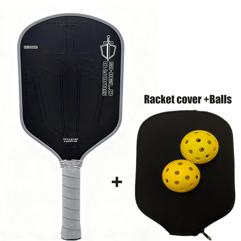 

GEN5 Power Pickleball Paddle (набор) - 360° ° Кевларовая поверхность горячего прессования и зубчатый сердечник 16 мм 700+ для Elite Play