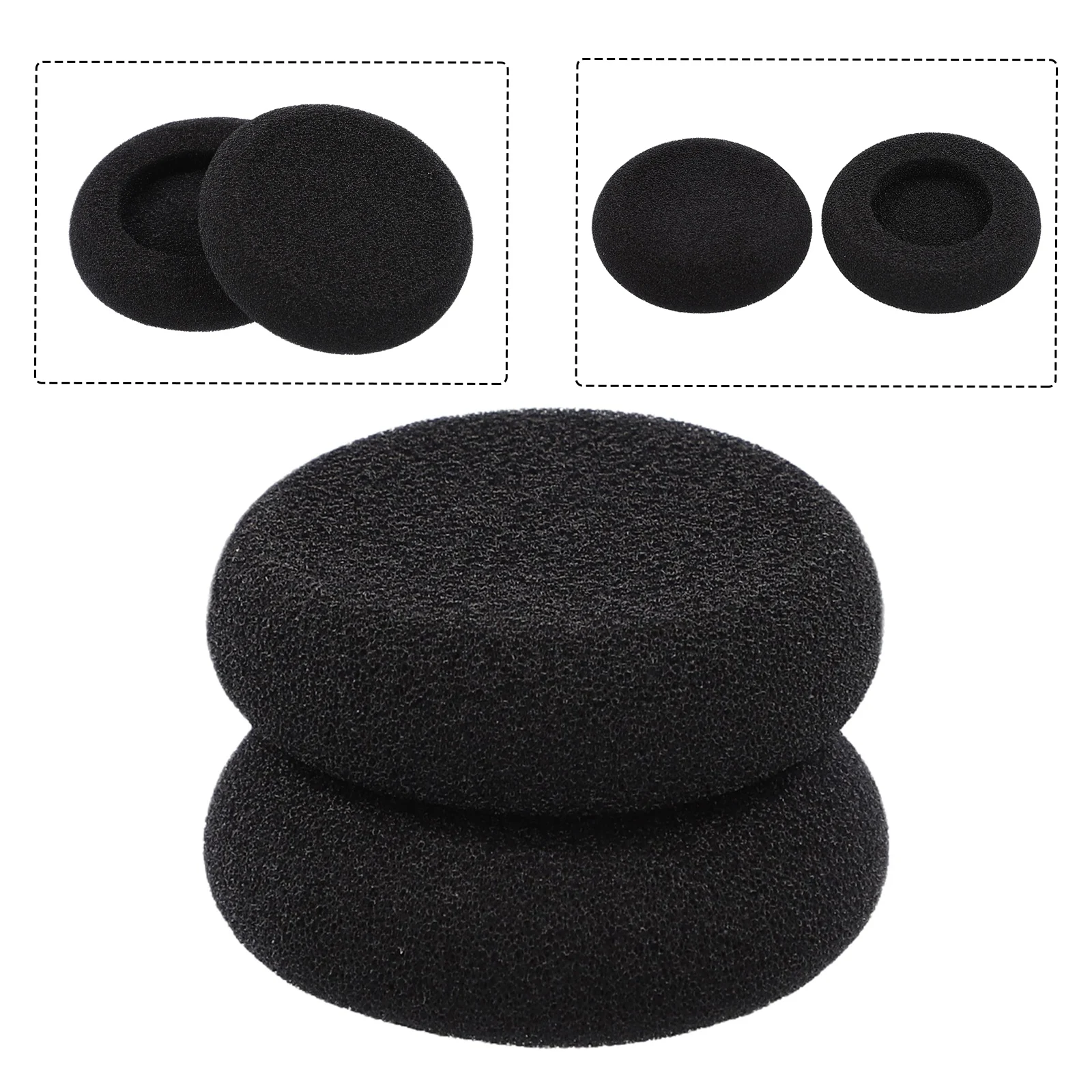 

Comfortable High-quality Extra Thick Earpads Memory Foam Material For Headphones With Extra Thick Earpads