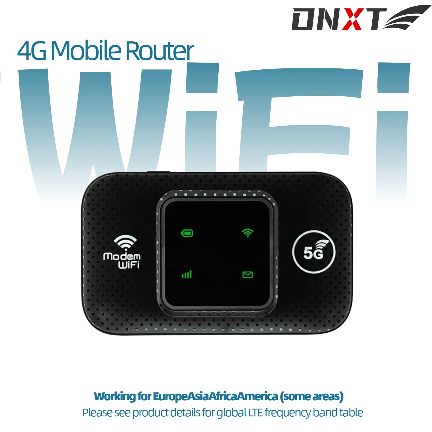 

DNXT M9S 4G WIFI Router SIM Card 4G LTE Modem Unlocked Travel WiFi with SIM Card Slot for On-the-Go Internet