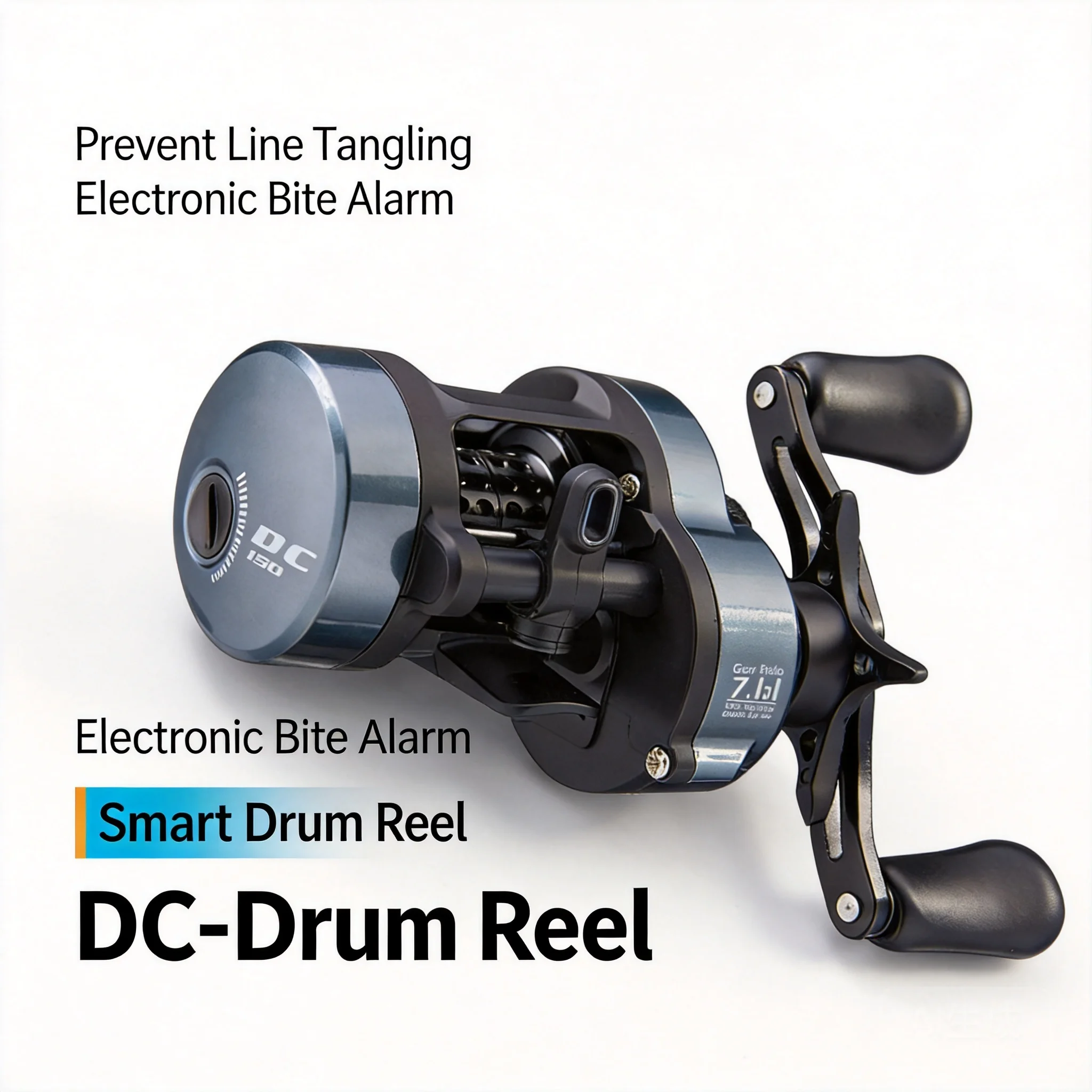 Ice Fishing Reel - Mulinello da Pesca DC Baitcasting con